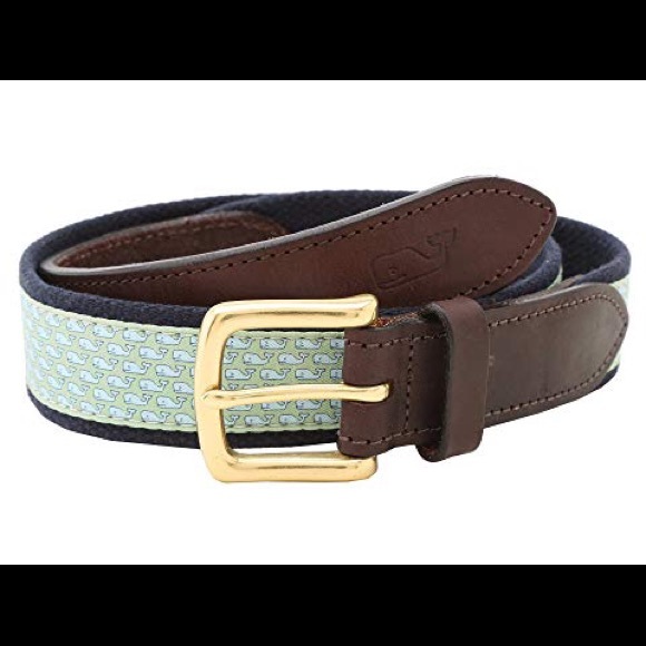 Vineyard Vines Other - Vineyard Whale Canvas Club Belt